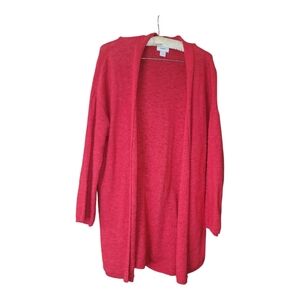 Old Navy Red Open Cardigan Sweater XL